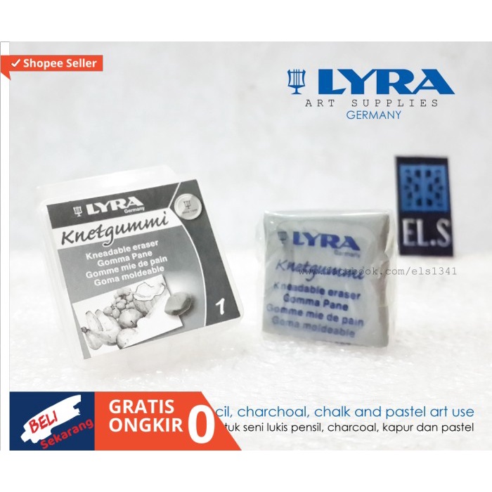 

Lyra Kneadable Eraser - Knetgummi Wolfe