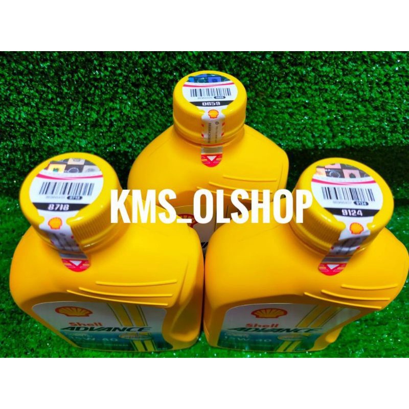 Shell Advance AX5 SAE 15W-40 0.8 Liter Oli Mesin 4T 800ml