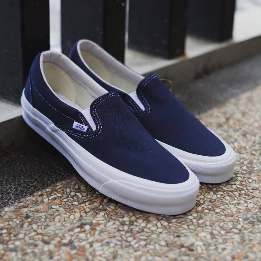 VANS Slip On Vault OG Navy Spring Summer 2020 Original