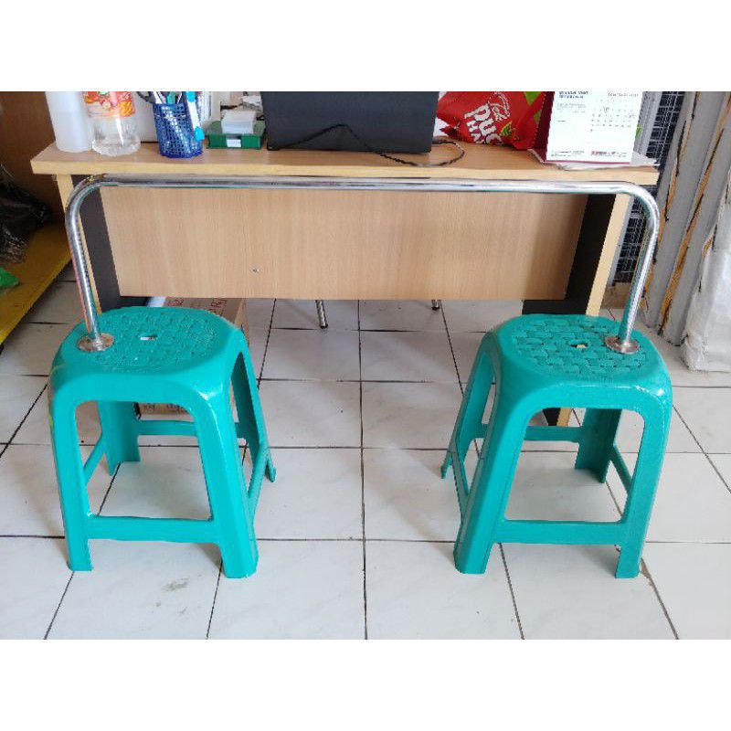 Gagang Baju Besi besi gantungan baju Besi hanger Baju Tempat Gantungan Baju