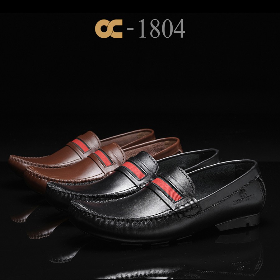 SEPATU CASUAL SLIP ON ORIGINAL KULIT ASLI ODONCIBADUYUT OC-1804