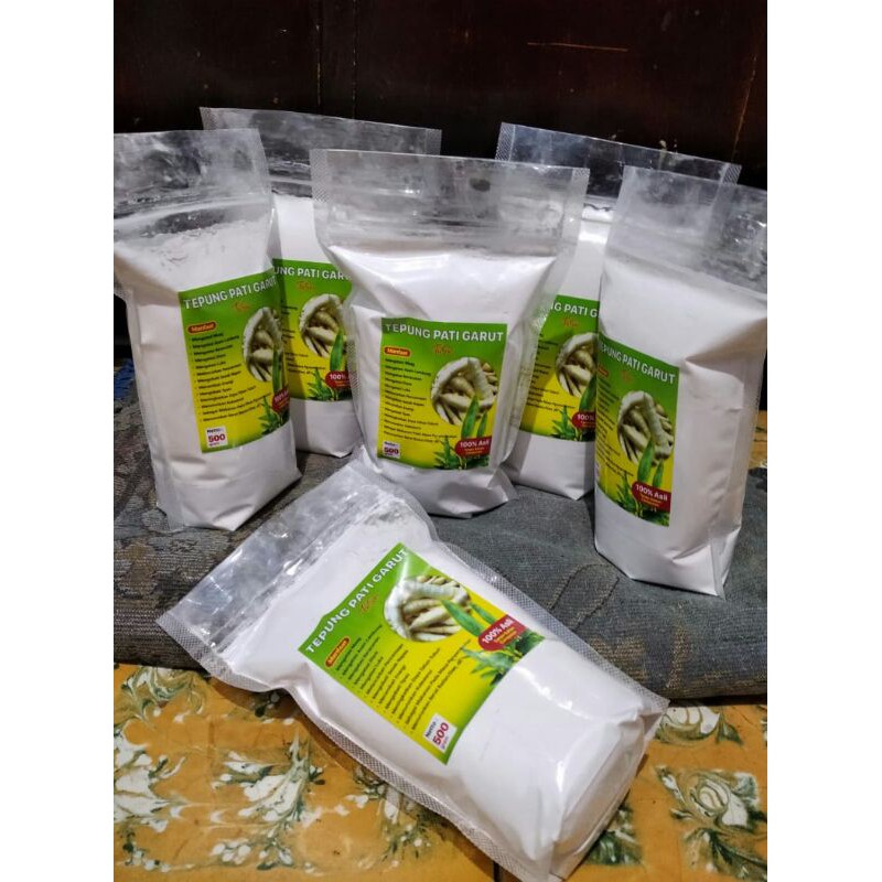 

tepung pati garut ori