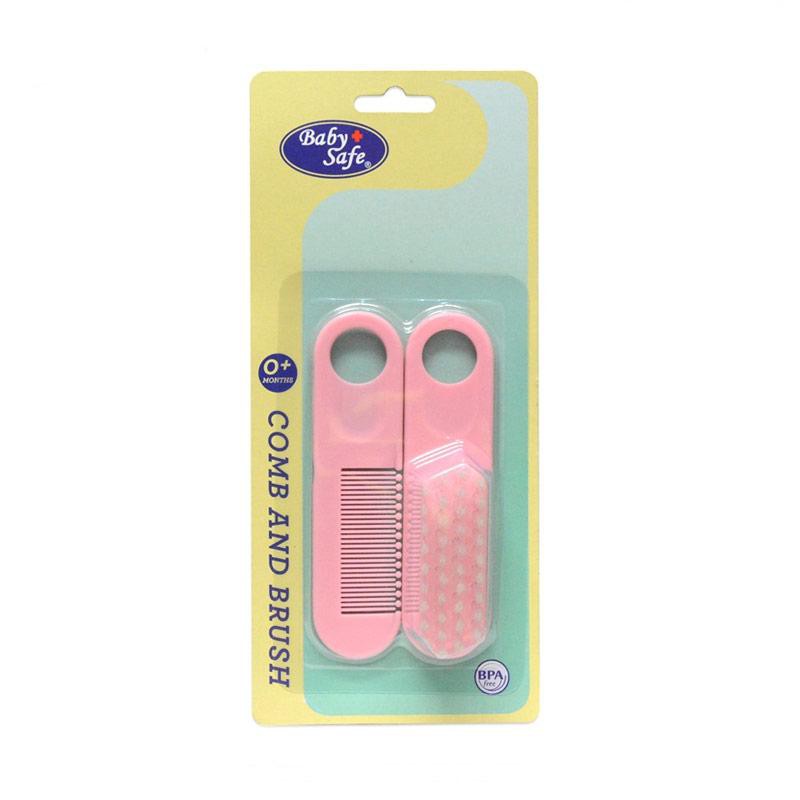 Baby Safe BD195 Sisir Bayi Comb and Brush Set