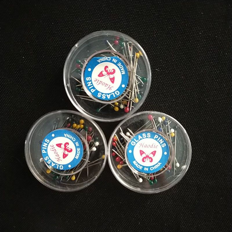 NEW JARUM PENTUL MINI MIKA BULAT HAODIE LOGO KUPU-KUPU