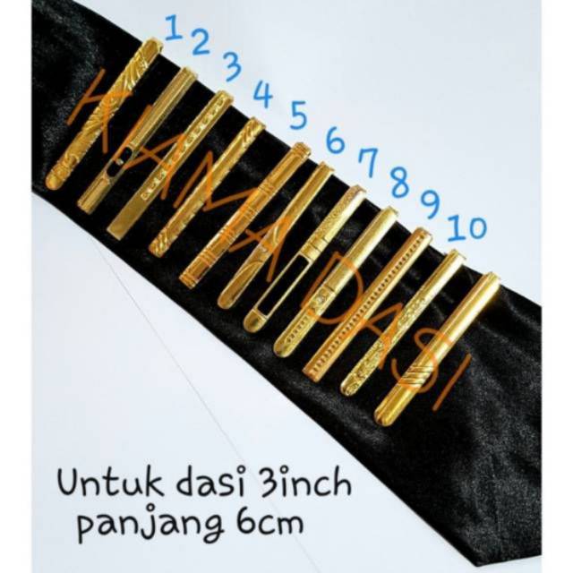 Dasi Pria Dan Penjepit Dasi