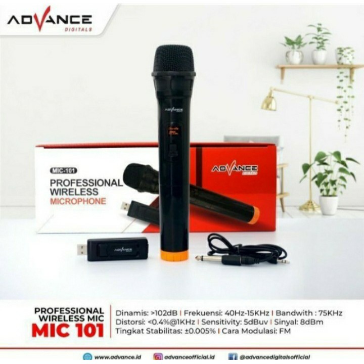 Mic Werless single Advance 101