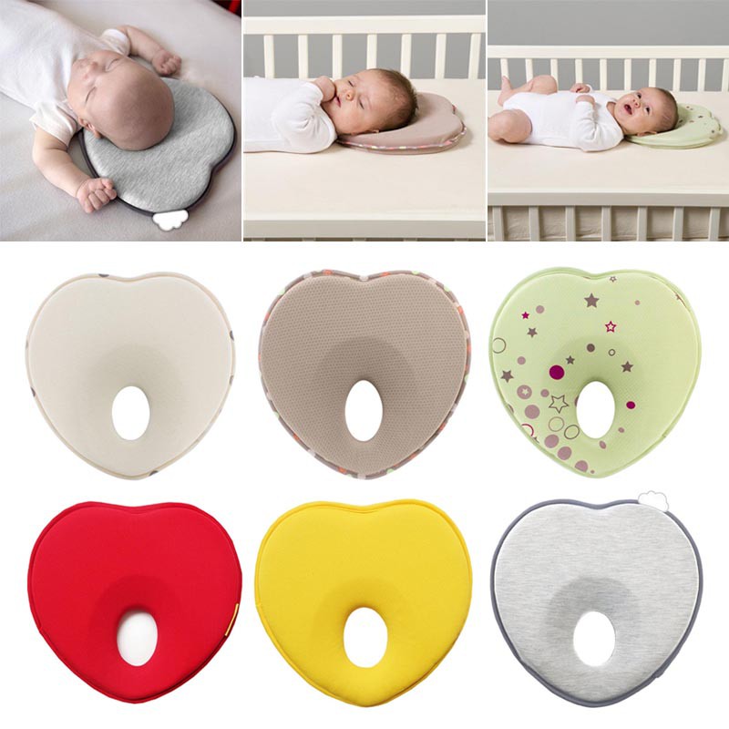 Baby Pillow Infant Shape Toddler Sleep Positioner Anti Roll
