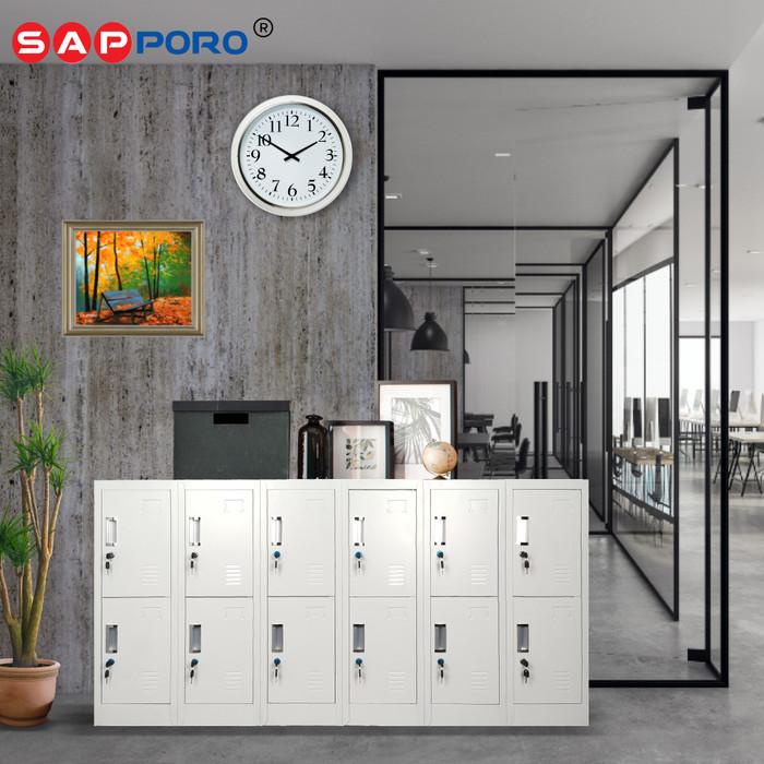 

Filling Sapporo Horison 12 - Loker Besi 12 Pintu | Steel Locker 12 Doors