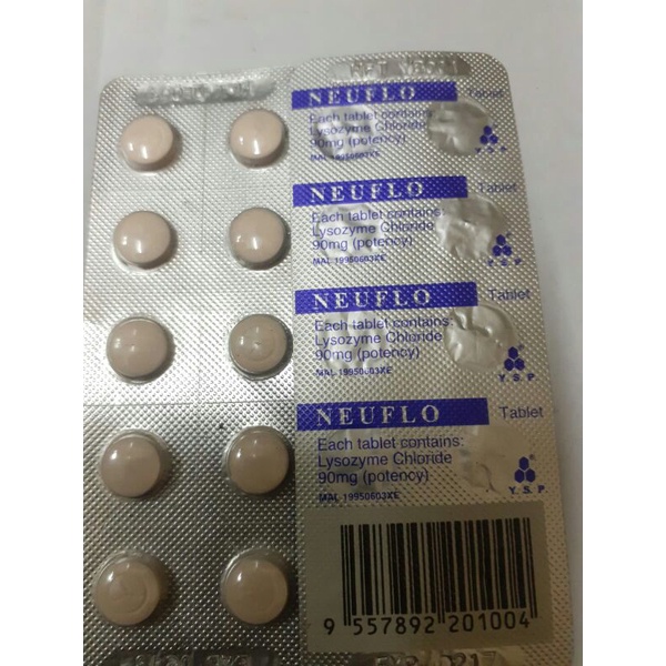 neuflo perstrip 10tablet