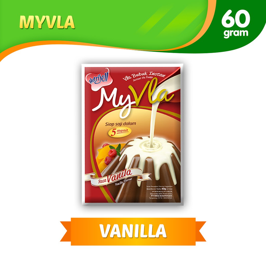 

Nutrijell MyVla Vanila 60gr