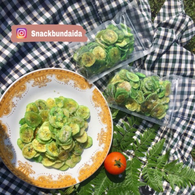 

Keripik Pisang Ijo Manis 100 gram