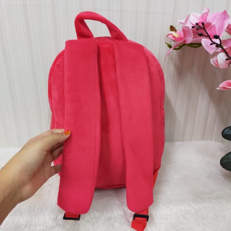 Tas Ransel Tayo Merah Gani Size L/Backpack Anak Tk SD/Tas Karakter/Kado Tas Anak