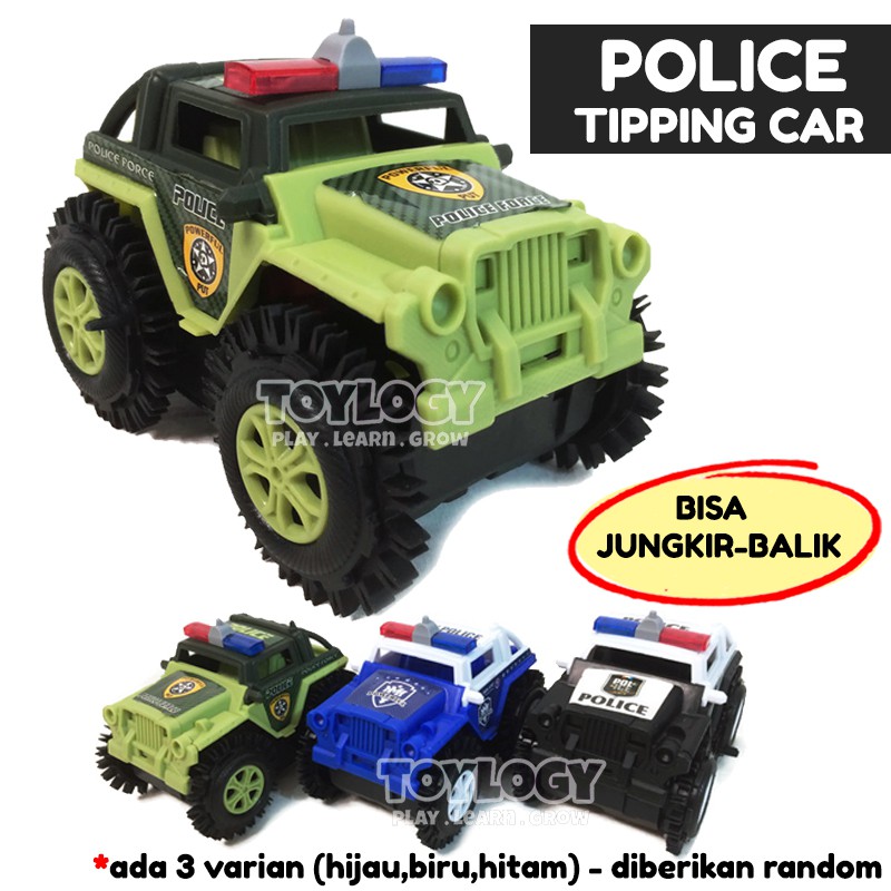  Mainan  Anak  Laki  Cowo Police Tipping Car Mobil Polisi 