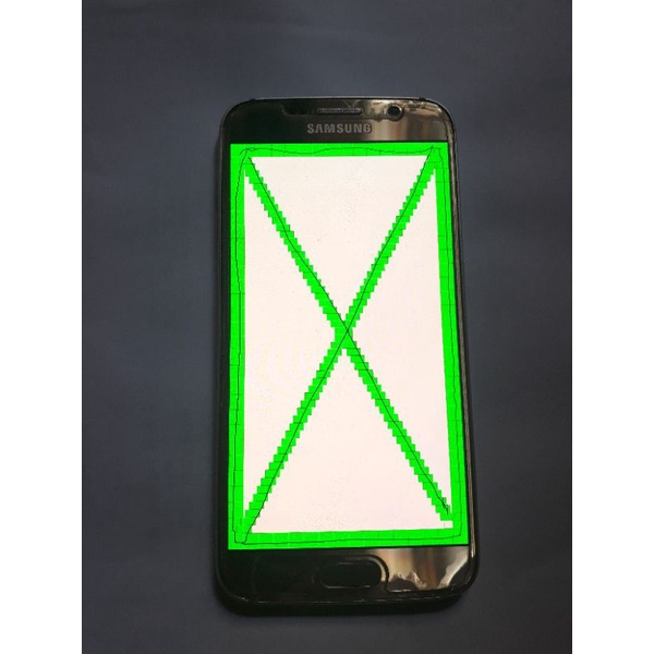 LCD Samsung S6 Flat Original Copotan