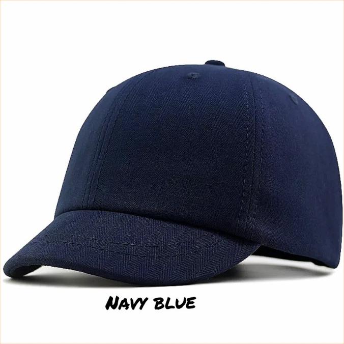 Grosir Topi Pria Distro Original Terlaris Lidah Pendek - Navy