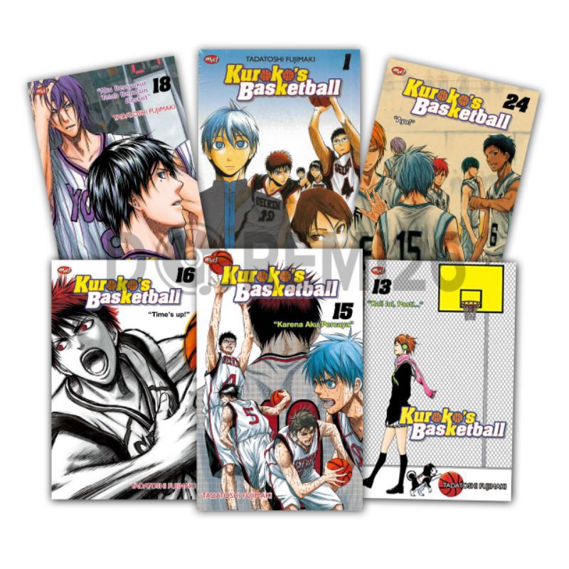 [BONUS GANTUNGAN & STIKER ANIME] Komik Kuroko's Basketball / Komik Kuroko / Kuroko / Komik Murah / K