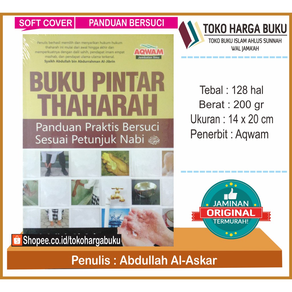 Foto Buku Pintar Thaharah - Penerbit Aqwam