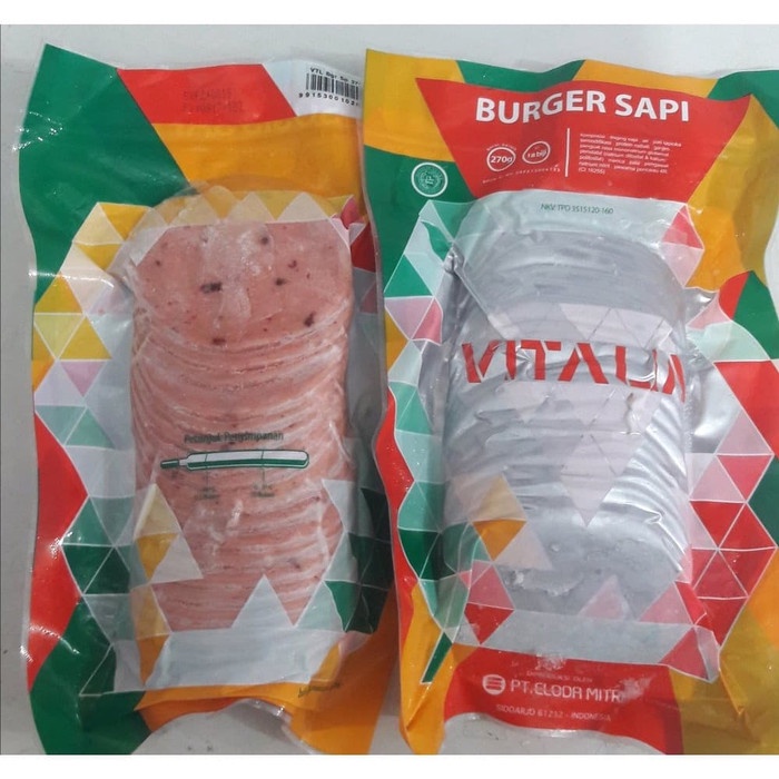 

Vitalia Burger Kecil 280g