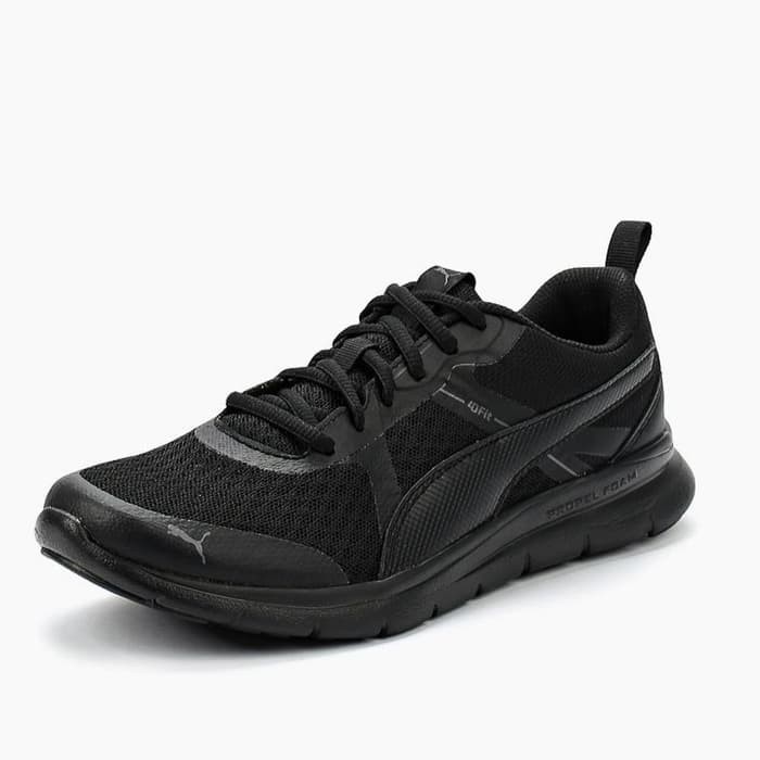 puma flex essential black