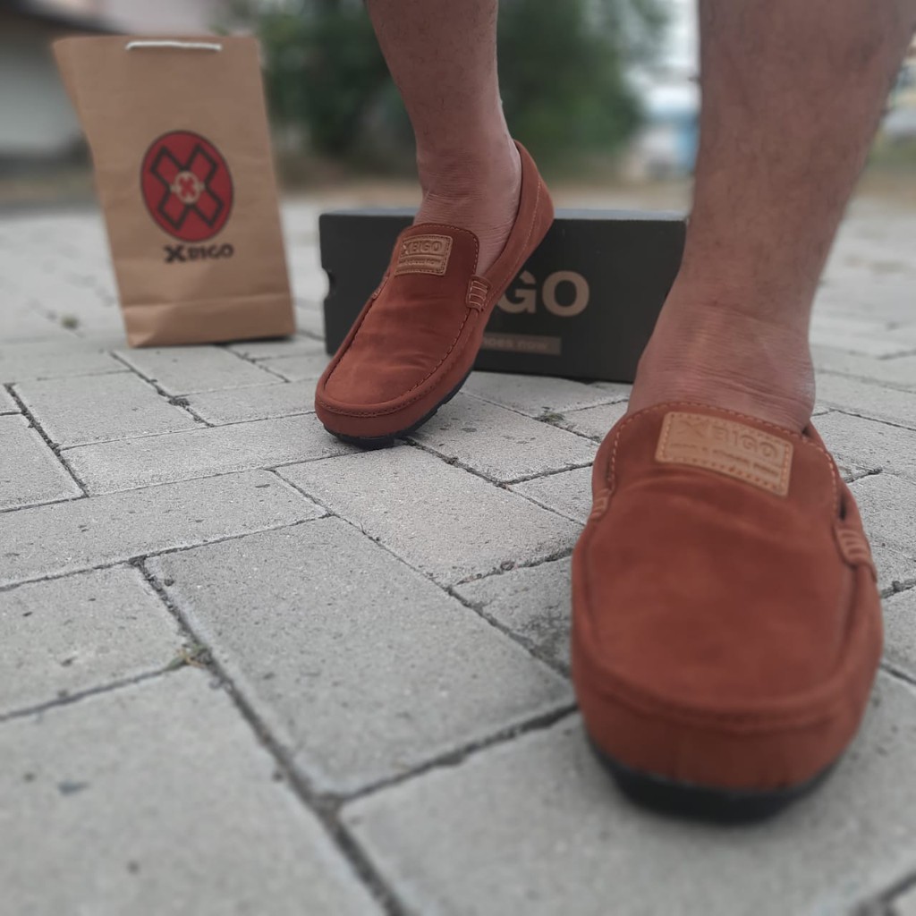 SEPATU FORMAL CASSUAL ORIGINAL PRIA XBIGO SLIP-ON FLAT SHOES