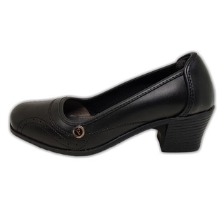  FLADEO  Sepatu  Wanita Pantofel  Sepatu  wedges hitam Pantofel  
