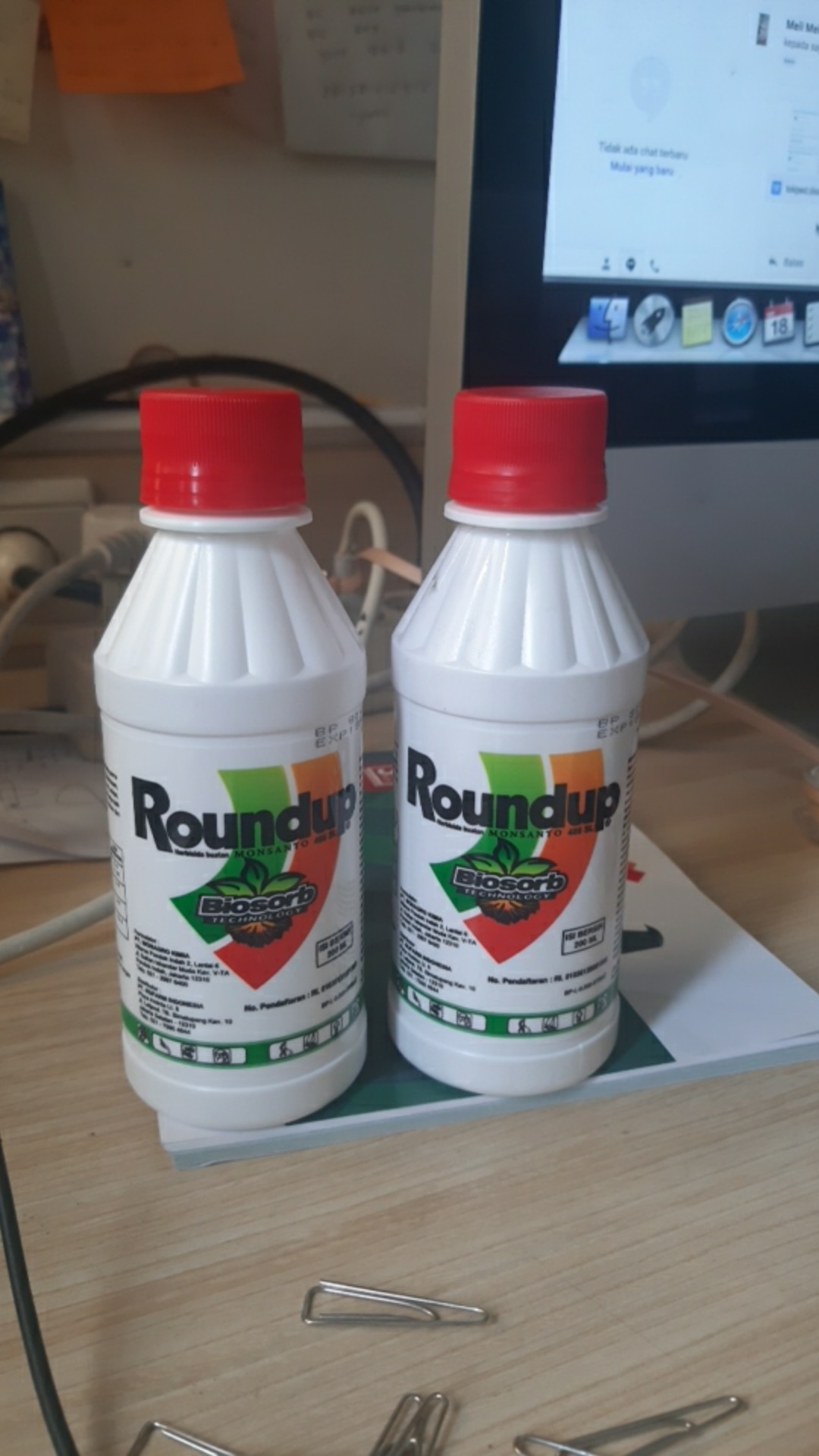 Herbisida Pembasmi Rumput Liar Roundup 200ml