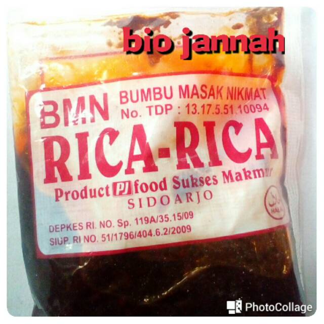 

Bumbu rica rica