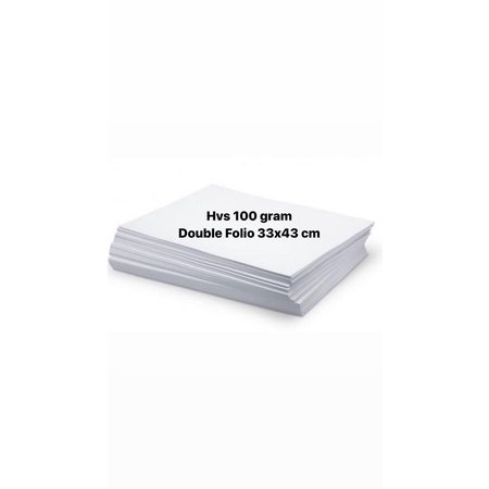 Hvs 100 gram double folio