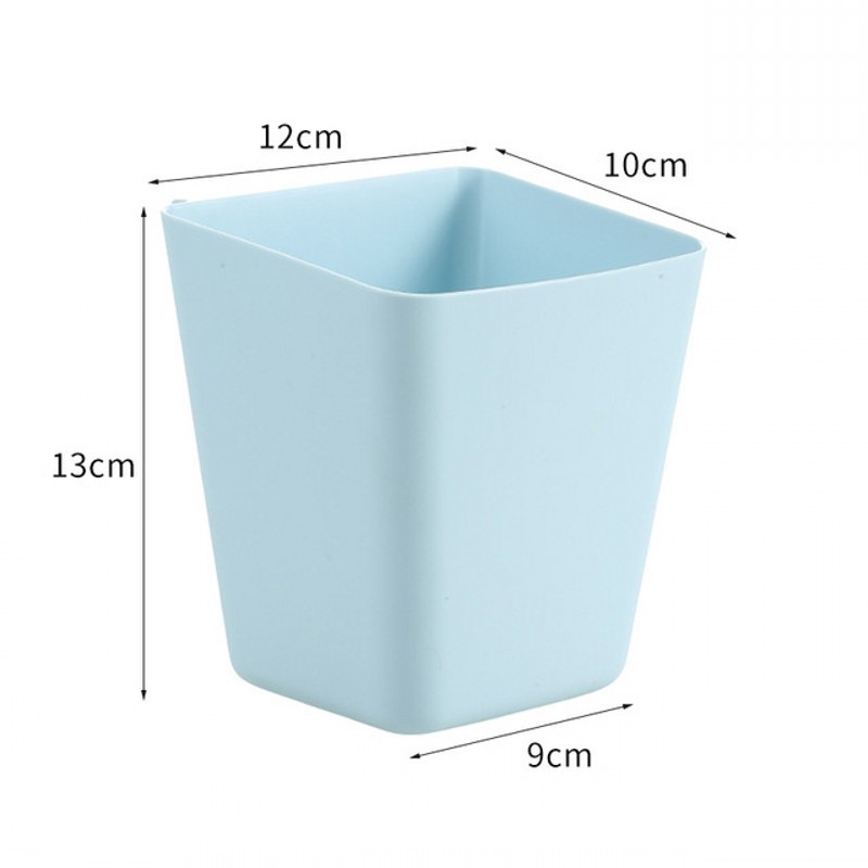 Keranjang Penyimpanan Sikat Gigi Mini Model Gantung Bahan Plastik Untuk Kamar Mandi