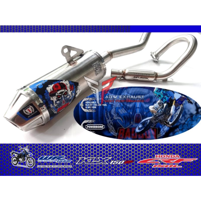 knalpot norifumi badboy knalpot racing crf knalpot racing klx knalpot racing wr155