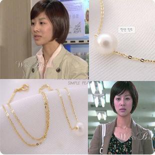 Kalung Wanita Versi Korea Dari Kalung Pendek Bola Mutiara Sederhana