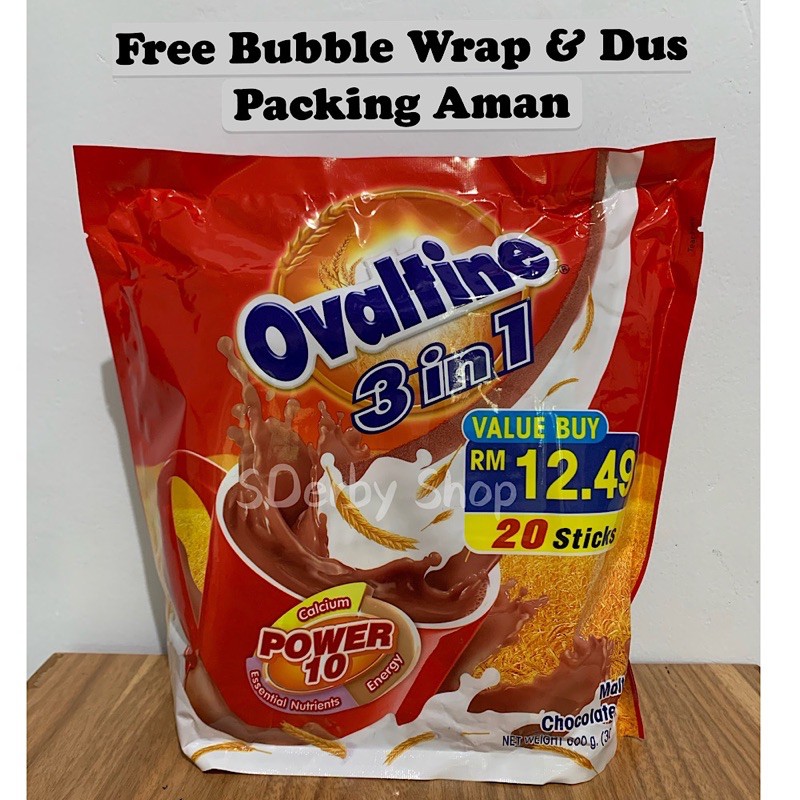 

Ovaltine 3in1 Isi 22 Stik Original Malaysia