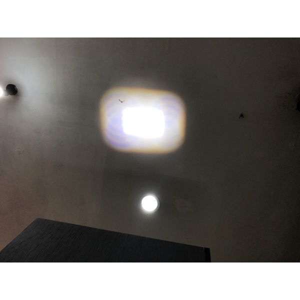 BAROKAH GAMIS lampu led cree fokus terang 20 watt 2 mata owl eye aluminium case 12 v