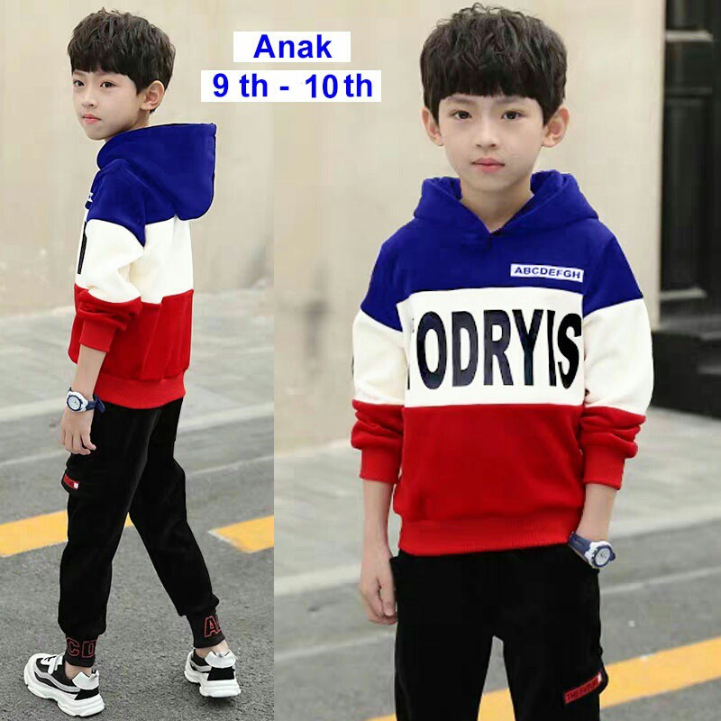 Baju Sweater Anak ORD Hoodie pakai anak laki laki ZP