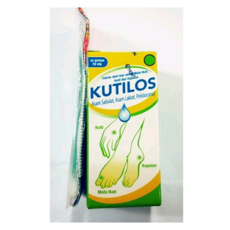 Kutilos 10ml obat kutil, kapalan dan mata ikan..-2