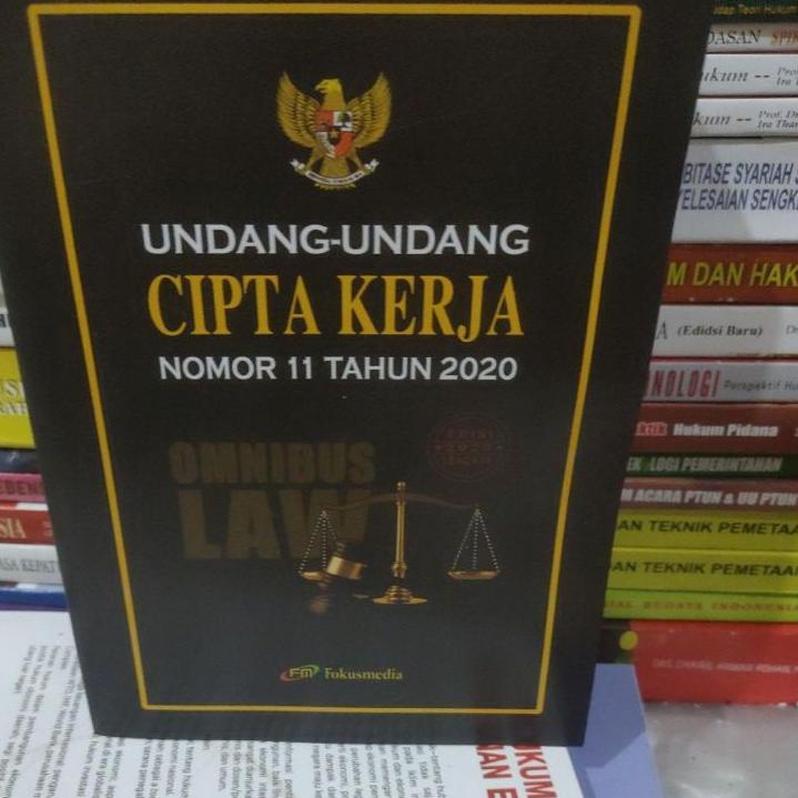 

❤[PROMO MURAH!!!]❤Undang - undang Cipta kerja nomor 11tahun 2020
