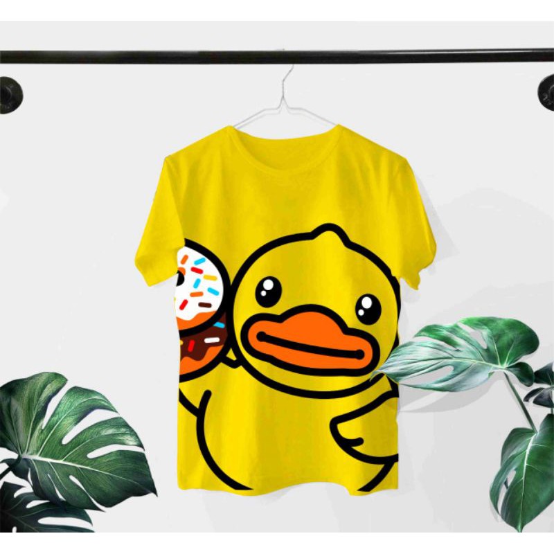 KAOS TUMBLR / KAOS DISTRO CEWEK / PEREMPUAN MOTIF B-DUCK DONAT