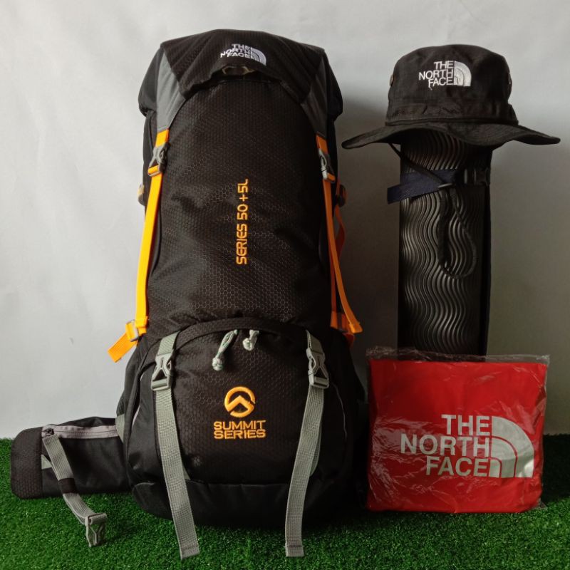 

Paket Carrier TNF Lokal 50 Liter + 5 Liter TR - Hitam