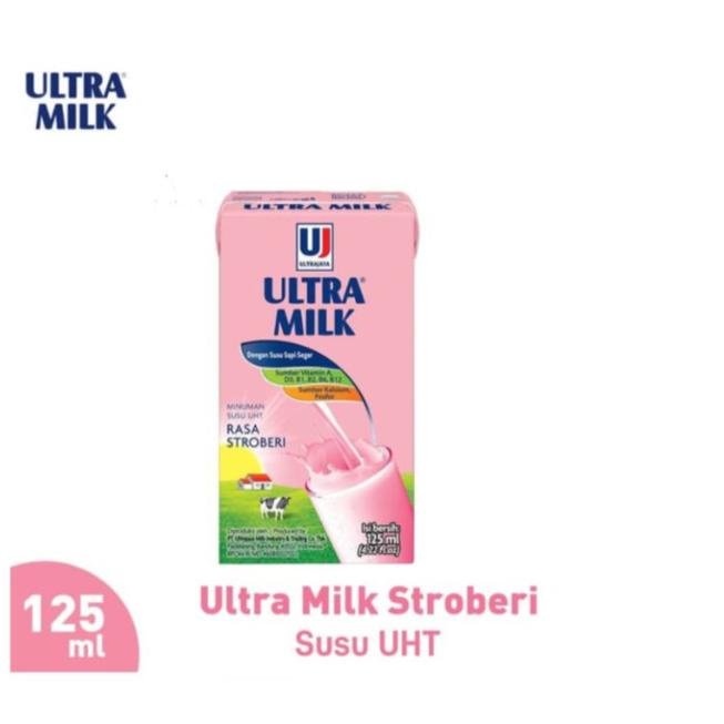 

BISA BAYAR DITEMPAT Ultra milk coklat 125 ml - Stroberi