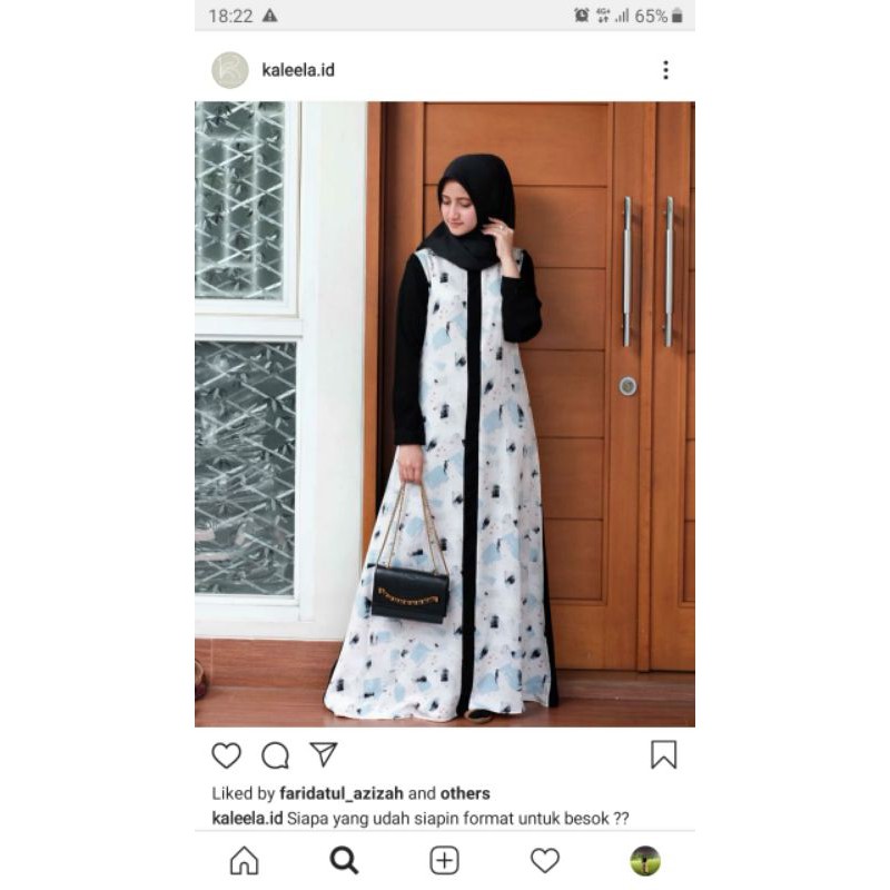 gamis abaya by kaleela.id