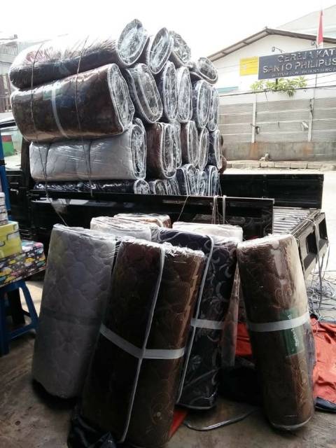 KASUR LANTAI KASUR LIPAT KASUR BUSA UK 200X120X4 QUILTING