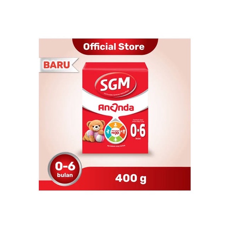SGM 0-6 400gr -  SUSU FORMULA ANAK 0-6 BULAN