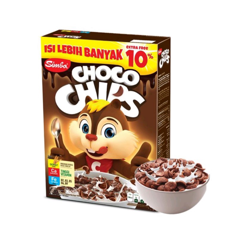 

simba choco chips box 330gr + 33gr