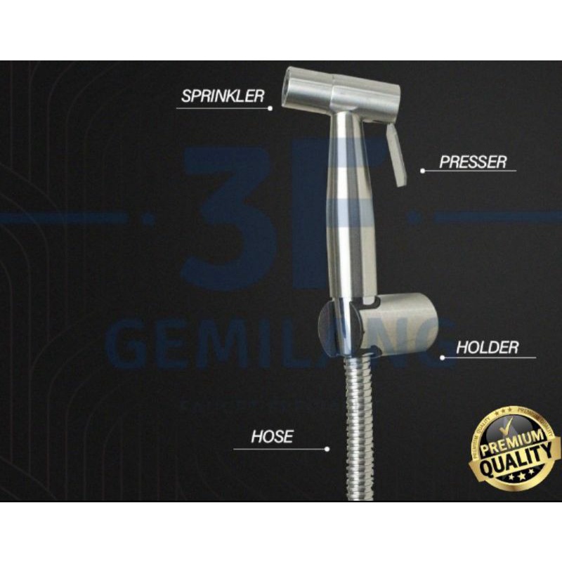 jet shower shower closet stanless