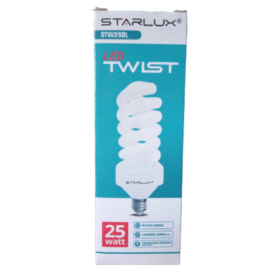 TORNADO LAMPU LED STARLUX 25 WATT BOHLAM LED TWIST