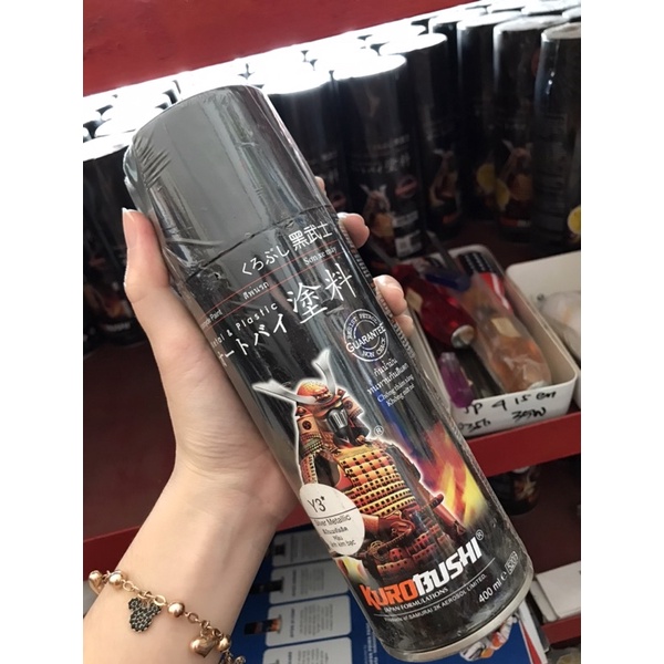 SAMURAI PAINT SPRAY/CAT SEMPROT/PILOX Y3* SILVER METALIC YAMAHA (ISI 400ml)