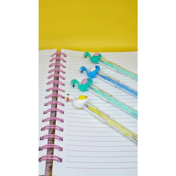 

PENSIL SUSUN FLAMINGO PENCIL BERKUALITAS UNIK LUCU ADA 3 VARIAN WARNA READY STOCK
