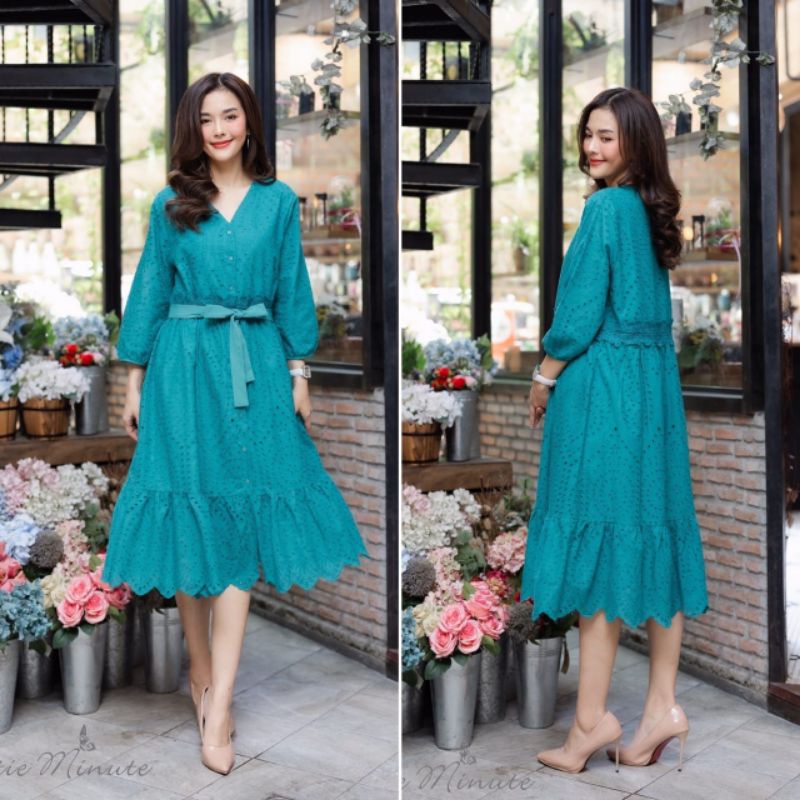 NEW MAXI DRESS CUTIE MINUTE || BANYAK WARNA