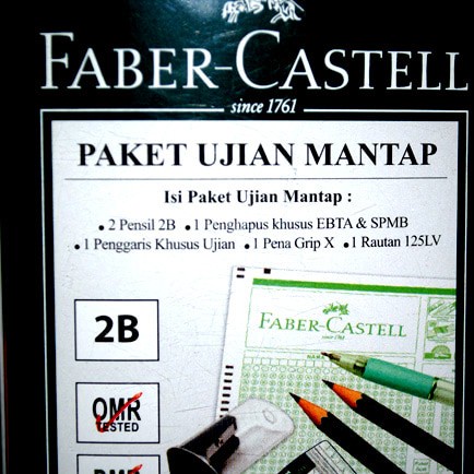 

Mantap Perlengkapan Ujian/ Paket Ujian Mantap Faber Diskon