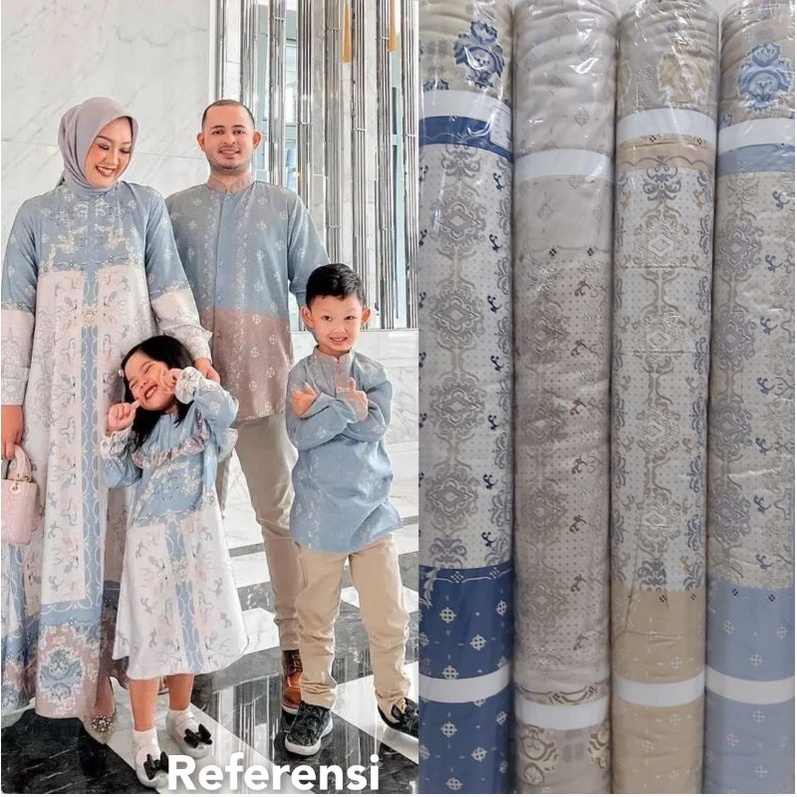 Kain Dr Silk mengkilap Motif Zairalova &amp; Maxmara Nadia Series harga per setengah meter